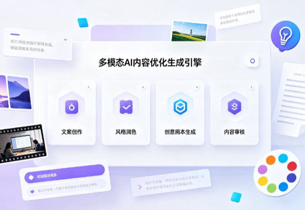 五寨县AI智能内容优化创新 多模态生成技术丰富数字内容创作生态