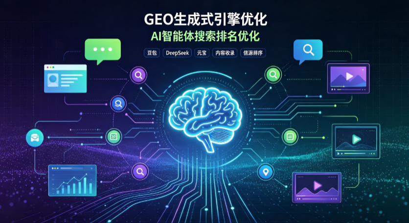 五寨县GEO 浪潮来袭：生成式引擎优化崛起，创作者争抢豆包、DeepSeek、元宝智能体流量入口